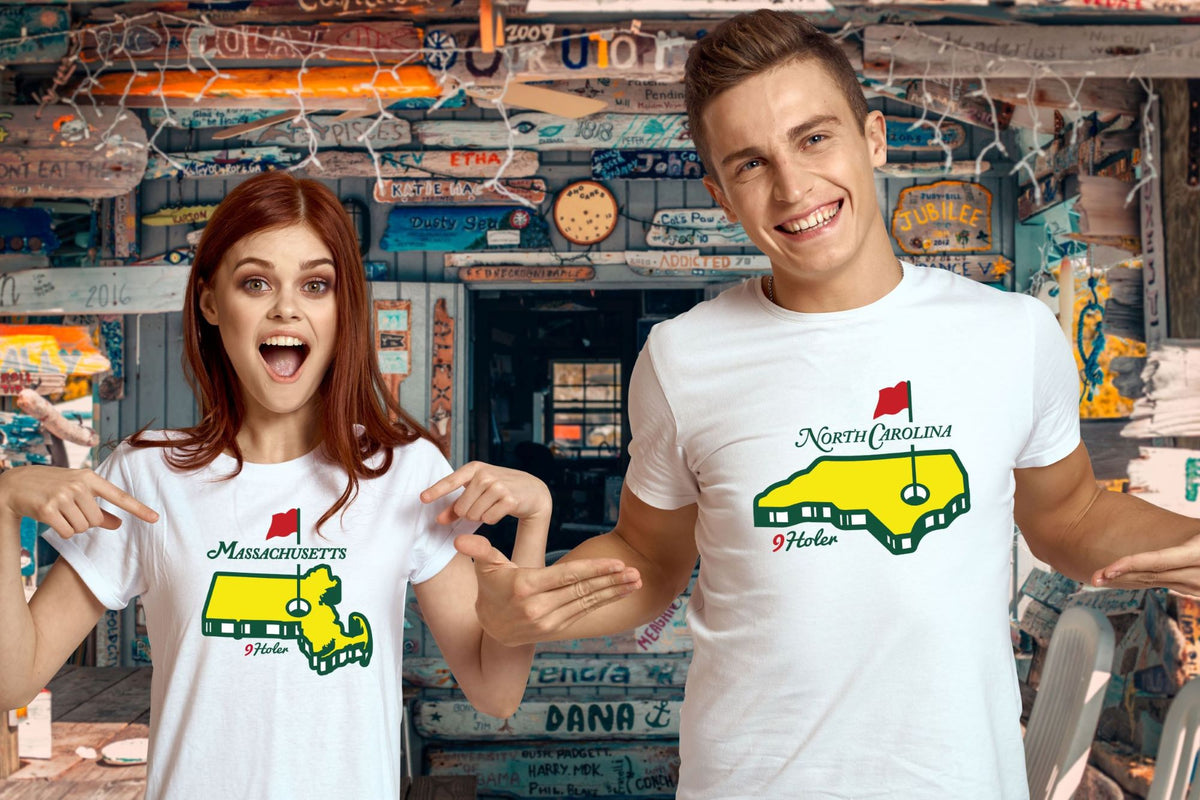 Buy Taco'bout Golf T-Shirt | Women's Nine & Wine t-shirt | Scratch Golfer T-Shirt | Golf Tshirts and Funny Golf Clothes | 9Holer Golf Gear | 9holer | Golf T-Shirts | Fun Golf Themed T-Shirts | Golf Tee Shirts