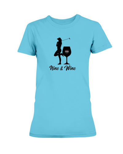 Nine & Wine T-Shirt | Golf T-Shirts | 9holer