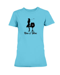 Nine & Wine T-Shirt | Golf T-Shirts | 9holer