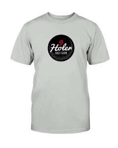 9 Holer Circle Logo (black) T-Shirt | Golf T-Shirts | 9holer