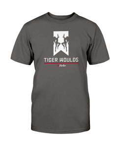 tiger woulds (alt black) t-shirt