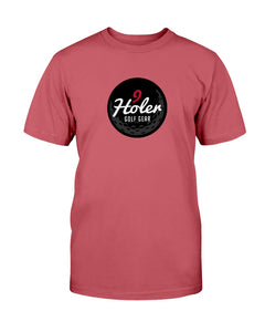 9 Holer Circle Logo (black) T-Shirt | Golf T-Shirts | 9holer