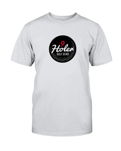 9 Holer Circle Logo (black) T-Shirt | Golf T-Shirts | 9holer